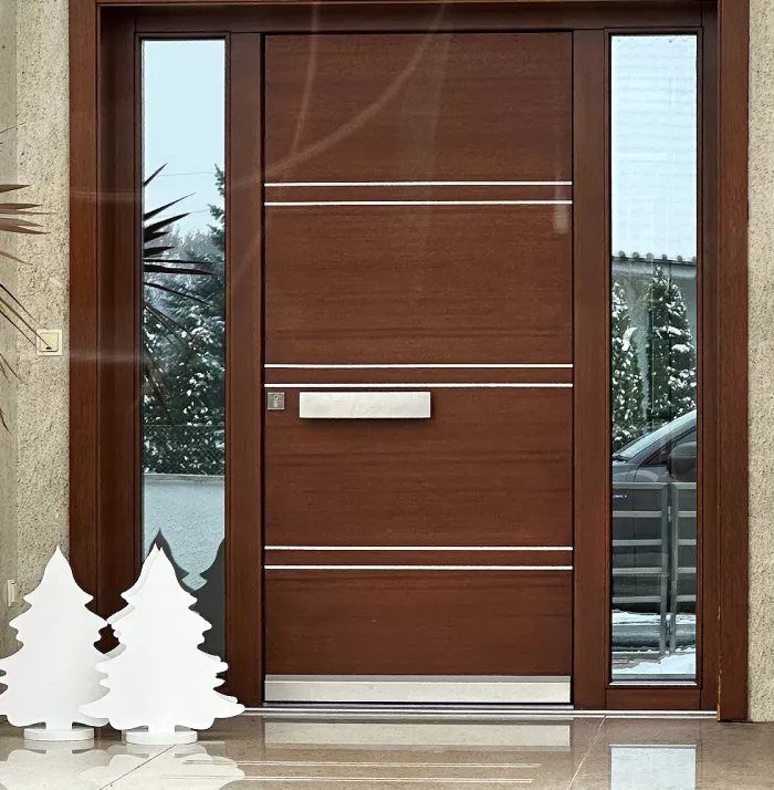 eleganckie drzwi zewnętrzne