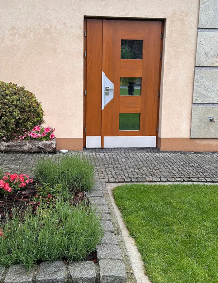 Drzwi wewnętrzne z przeszkleniami