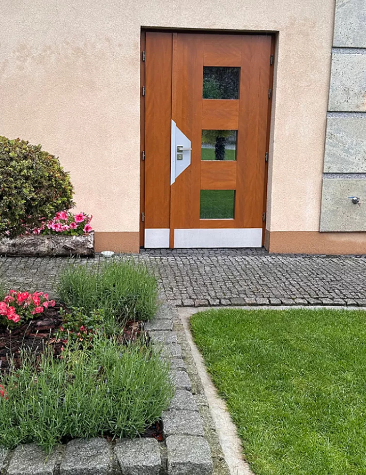 Drzwi wewnętrzne z przeszkleniami